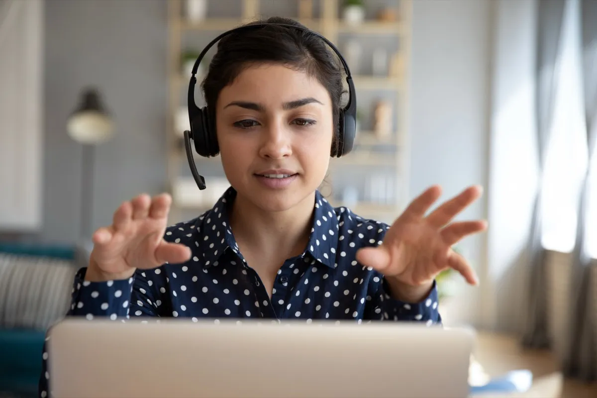 Online English classes - happy students and happy teachers
